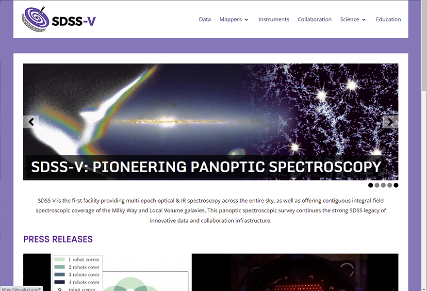 sdss.org Wordpress theme